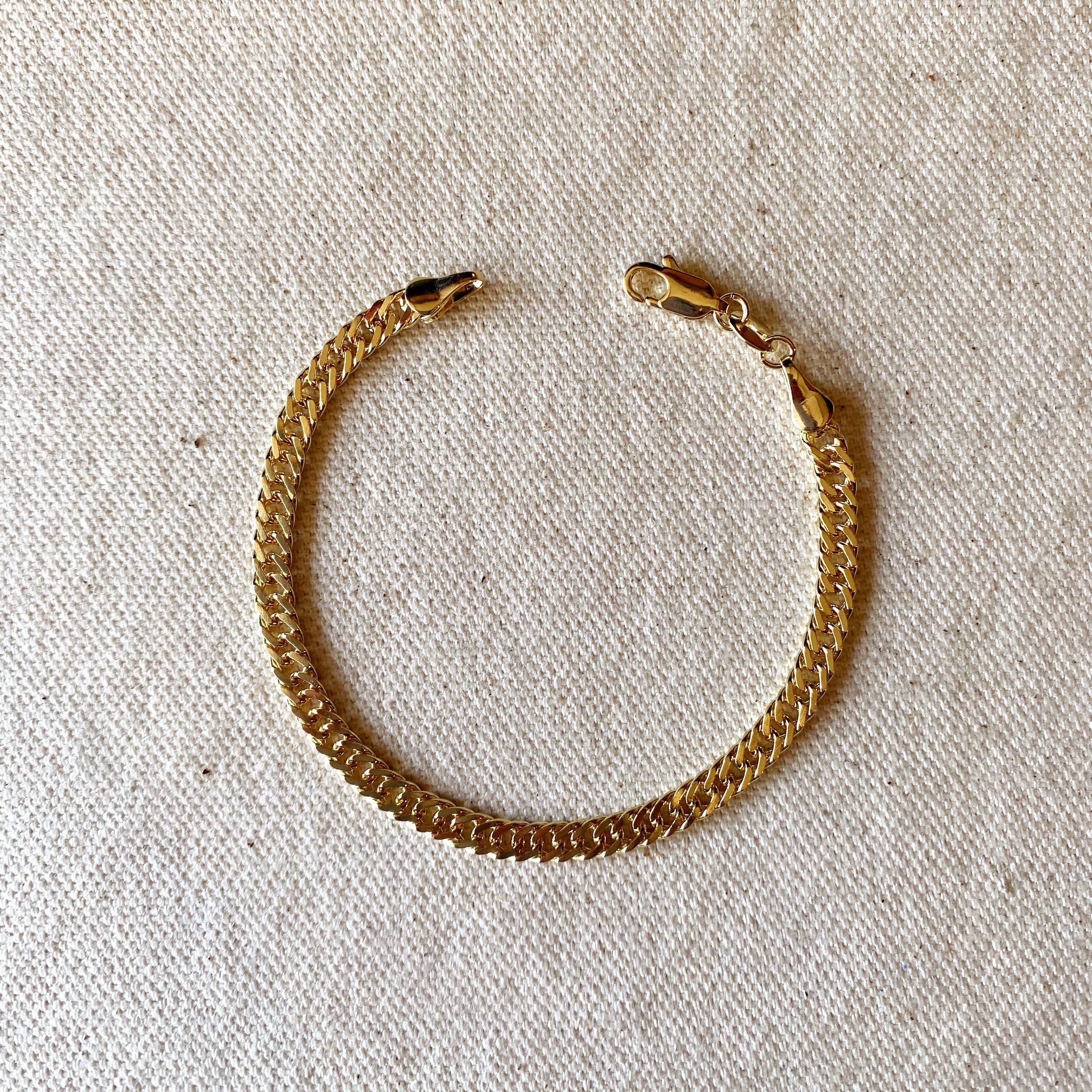 Curb Chain Bracelet \ 4.0mm
