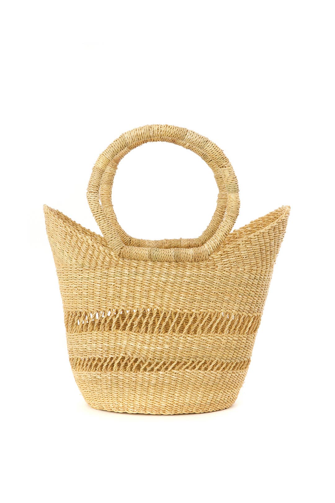 Petite Lacey Open Weave Shopper
