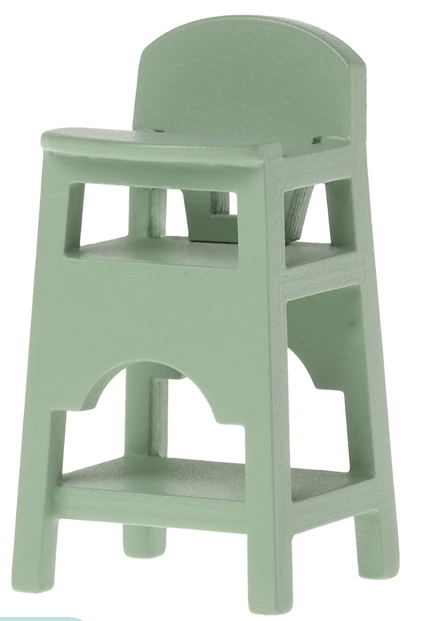 High Chair - Mint Mouse